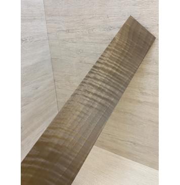 Орех Грецкий Волнистый Печёный 180гр заготовка накладки для электрогитары Радиал АА Волна ААА 8.5х82х550 мм-7