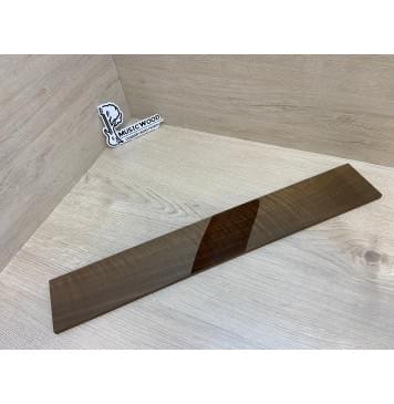 Орех Грецкий Волнистый Печёный 180гр заготовка накладки для электрогитары Радиал АА Волна ААА 8.5х82х550 мм-12