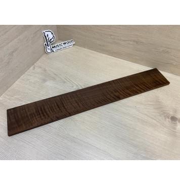 Орех Грецкий Волнистый Печёный 180гр заготовка накладки для электрогитары Радиал АА Волна ААА 8.5х82х550 мм-18