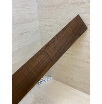 Орех Грецкий Волнистый Печёный 180гр заготовка накладки для электрогитары Радиал АА Волна ААА 8.5х82х550 мм-16