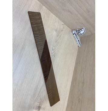 Орех Грецкий Волнистый Печёный 180гр заготовка накладки для электрогитары Смешанный ААА Волна АА 8х70-66х520 мм-15