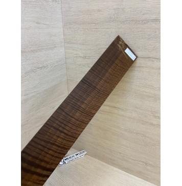 Орех Грецкий Волнистый Печёный 180гр заготовка накладки для электрогитары Радиал АА Волна ААА 9.5х84-60х540 мм-16