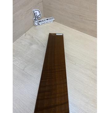 Орех Грецкий Волнистый Печёный 180гр заготовка накладки для электрогитары Радиал АА Волна ААА 9.5х84-60х540 мм-17