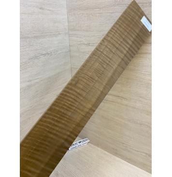 Орех Грецкий Волнистый Печёный 180гр заготовка накладки для электрогитары Смешанный ААА Волна ААА 8.5х82х540 мм-5