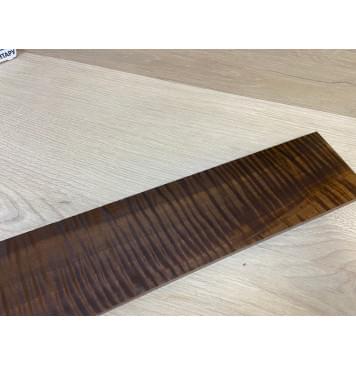 Орех Грецкий Волнистый Печёный 180гр заготовка накладки для электрогитары Смешанный ААА Волна ААА 8.5х82х540 мм-7