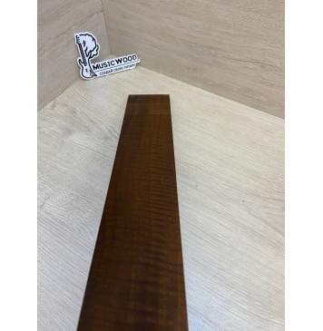 Орех Грецкий Волнистый Печёный 180гр заготовка накладки для электрогитары Смешанный ААА Волна ААА 8.5х82х540 мм-9