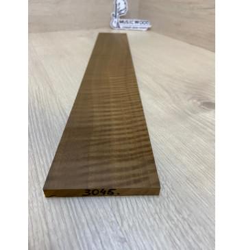 Орех Грецкий Волнистый Печёный 180гр заготовка накладки для электрогитары Смешанный ААА Волна ААА 8.5х82х540 мм-2