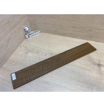 Орех Грецкий Волнистый Печёный 180гр заготовка накладки для электрогитары Смешанный ААА Волна ААА 8.5х82х540 мм-5