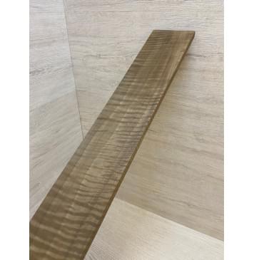 Орех Грецкий Волнистый Печёный 180гр заготовка накладки для электрогитары Смешанный ААА Волна ААА 8.5х82х540 мм-4