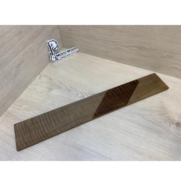 Орех Грецкий Волнистый Печёный 180гр заготовка накладки для электрогитары Смешанный ААА Волна ААА 8.5х82х540 мм-8