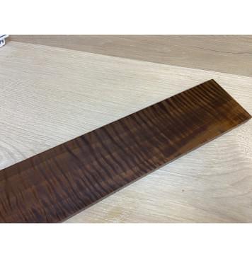 Орех Грецкий Волнистый Печёный 180гр заготовка накладки для электрогитары Смешанный ААА Волна ААА 8.5х82х540 мм-9