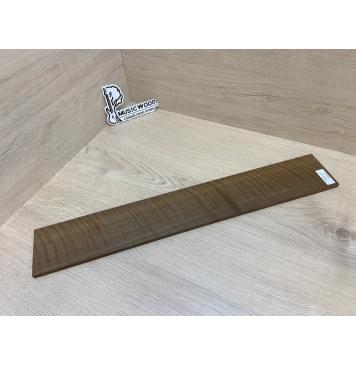 Орех Грецкий Волнистый Печёный 180гр заготовка накладки для электрогитары Радиал АА Волна ААА 8.5х85х545 мм-5