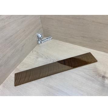 Орех Грецкий Волнистый Печёный 180гр заготовка накладки для электрогитары Радиал АА Волна ААА 8.5х85х545 мм-8