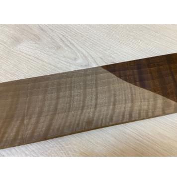 Орех Грецкий Волнистый Печёный 180гр заготовка накладки для электрогитары Радиал АА Волна ААА 8.5х85х545 мм-7