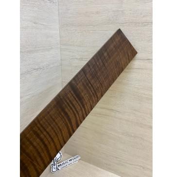 Орех Грецкий Волнистый Печёный 180гр заготовка накладки для электрогитары Радиал АА Волна ААА 8.5х85х545 мм-10