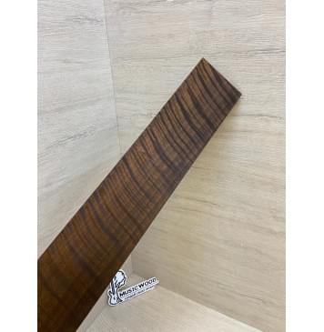 Орех Грецкий Волнистый Печёный 180гр заготовка накладки для электрогитары Радиал АА Волна ААА 8.5х85х545 мм-15