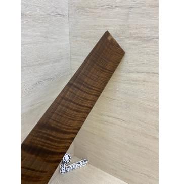 Орех Грецкий Волнистый Печёный 180гр заготовка накладки для электрогитары Радиал АА Волна ААА 8.5х85х545 мм-14