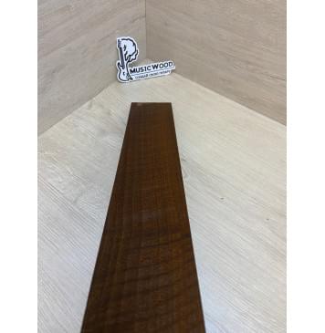 Орех Грецкий Волнистый Печёный 180гр заготовка накладки для электрогитары Радиал АА Волна ААА 8.5х85х545 мм-13