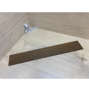 Орех Грецкий Волнистый Печёный 180гр заготовка накладки для электрогитары Радиал АА Волна АА 7.5х83х550 мм-4