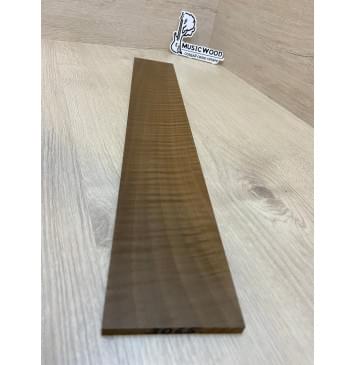 Орех Грецкий Волнистый Печёный 180гр заготовка накладки для электрогитары Радиал АА Волна АА 7.5х83х550 мм-5