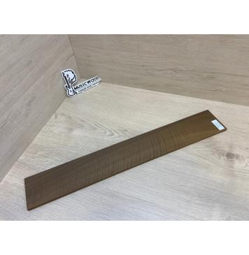 Орех Грецкий Волнистый Печёный 180гр заготовка накладки для электрогитары Радиал АА Волна АА 7.5х83х550 мм-6