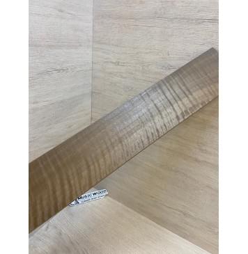 Орех Грецкий Волнистый Печёный 180гр заготовка накладки для электрогитары Радиал АА Волна АА 7.5х83х550 мм-9