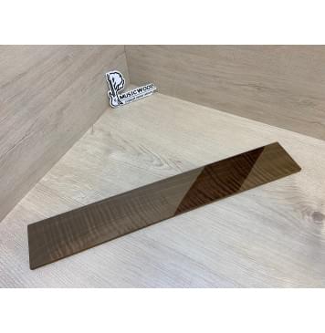 Орех Грецкий Волнистый Печёный 180гр заготовка накладки для электрогитары Радиал АА Волна АА 7.5х83х550 мм-18