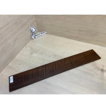 Орех Грецкий Волнистый Печёный 180гр заготовка накладки для электрогитары Радиал АА Волна АА 7.5х83х550 мм-0