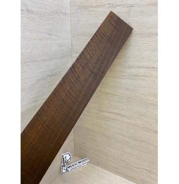 Орех Грецкий Волнистый Печёный 180гр заготовка накладки для электрогитары Радиал АА Волна АА 7.5х83х550 мм-14