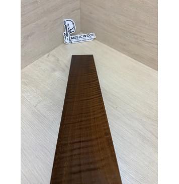 Орех Грецкий Волнистый Печёный 180гр заготовка накладки для электрогитары Радиал АА Волна АА 7.5х83х550 мм-7