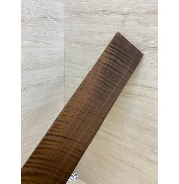 Орех Грецкий Волнистый Печёный 180гр заготовка накладки для электрогитары Радиал АА Волна АА 7.5х83х550 мм-19