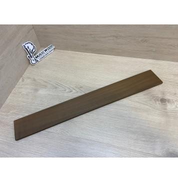 Орех Грецкий Печёный 180гр заготовка накладки для электрогитары Радиал АА 8.5х70-65х520 мм-3