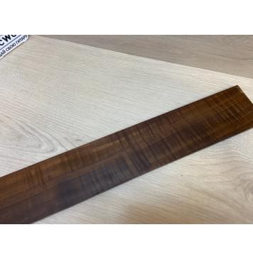 Орех Грецкий Волнистый Печёный 180гр заготовка накладки для электрогитары Радиал АА Волна А 8.5х77х550 мм-13