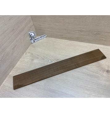 Орех Грецкий Волнистый Печёный 180гр заготовка накладки для электрогитары Радиал АА Волна А 8.5х77х550 мм-2