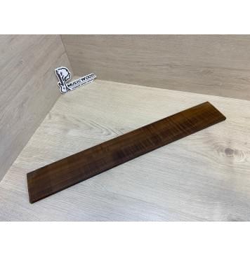 Орех Грецкий Волнистый Печёный 180гр заготовка накладки для электрогитары Радиал АА Волна А 8.5х77х550 мм-16