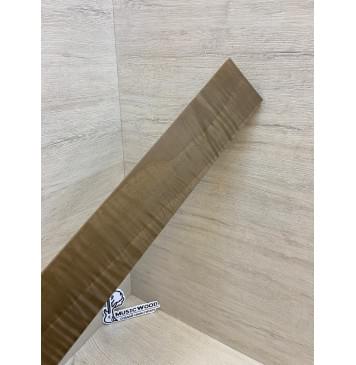 Орех Грецкий Волнистый Печёный 180гр заготовка накладки для электрогитары Смешанный ААА Волна А 8.5х75х510 мм-7