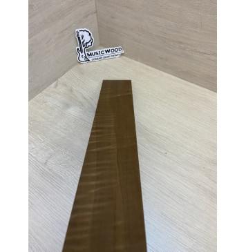 Орех Грецкий Волнистый Печёный 180гр заготовка накладки для электрогитары Смешанный ААА Волна А 8.5х75х510 мм-6