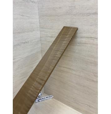 Орех Грецкий Волнистый Печёный 180гр заготовка накладки для электрогитары Смешанный ААА Волна А 8.5х75х510 мм-13