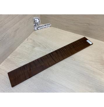 Орех Грецкий Волнистый Печёный 180гр заготовка накладки для электрогитары Смешанный ААА Волна А 8.5х75х510 мм-0