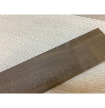 Орех Грецкий Волнистый Печёный 180гр заготовка накладки для электрогитары Смешанный ААА Волна А 8.5х72-57х535 мм-3