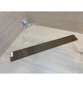 Орех Грецкий Волнистый Печёный 180гр заготовка накладки для электрогитары Смешанный ААА Волна А 8.5х72-57х535 мм-8