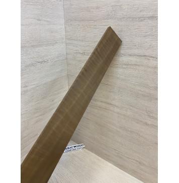 Орех Грецкий Волнистый Печёный 180гр заготовка накладки для электрогитары Смешанный ААА Волна А 8.5х72-57х535 мм-12