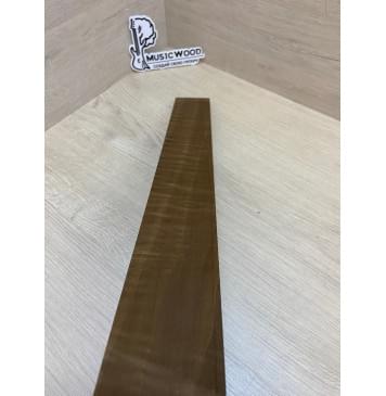 Орех Грецкий Волнистый Печёный 180гр заготовка накладки для электрогитары Смешанный ААА Волна А 8.5х72-57х535 мм-5