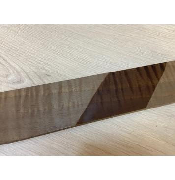 Орех Грецкий Волнистый Печёный 180гр заготовка накладки для электрогитары Смешанный ААА Волна А 8.5х72-57х535 мм-7