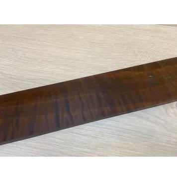 Орех Грецкий Волнистый Печёный 180гр заготовка накладки для электрогитары Смешанный ААА Волна А 8.5х72-57х535 мм-6