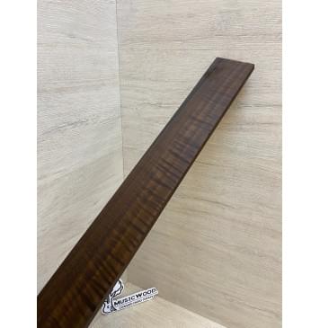 Орех Грецкий Волнистый Печёный 180гр заготовка накладки для электрогитары Радиал АА Волна А 8.5х70-58х535 мм-14