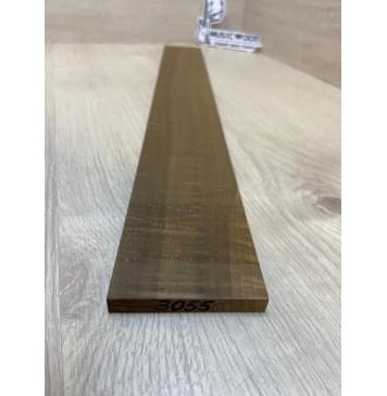 Орех Грецкий Волнистый Печёный 180гр заготовка накладки для электрогитары Радиал АА Волна ААА 9.5х70-67х540 мм-4