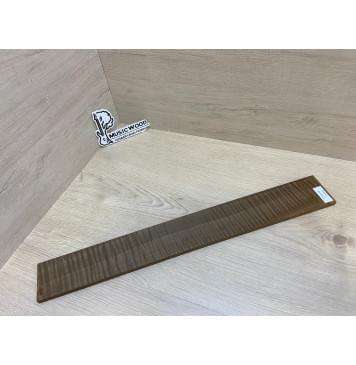 Орех Грецкий Волнистый Печёный 180гр заготовка накладки для электрогитары Радиал АА Волна ААА 9.5х70-67х540 мм-6