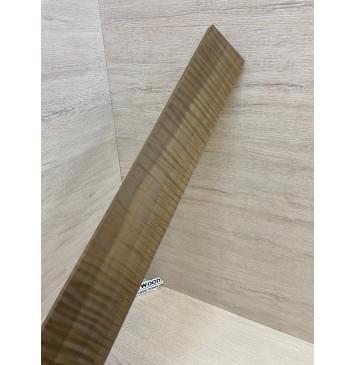 Орех Грецкий Волнистый Печёный 180гр заготовка накладки для электрогитары Радиал АА Волна ААА 9.5х70-67х540 мм-13