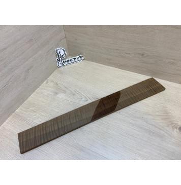 Орех Грецкий Волнистый Печёный 180гр заготовка накладки для электрогитары Радиал АА Волна ААА 9.5х70-67х540 мм-15